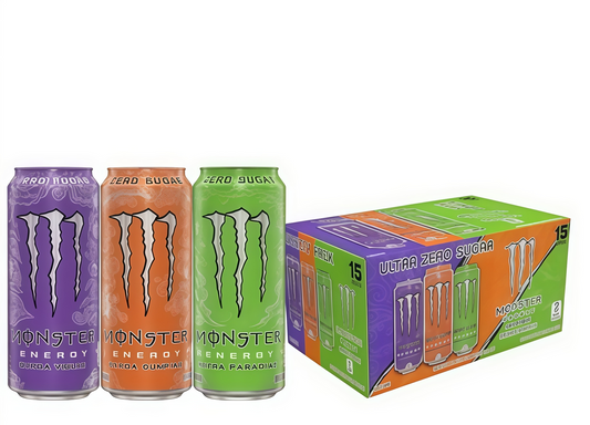 Brain Fuel Energy - Zero Sugar 15 Pack with Focus Complex® & B12